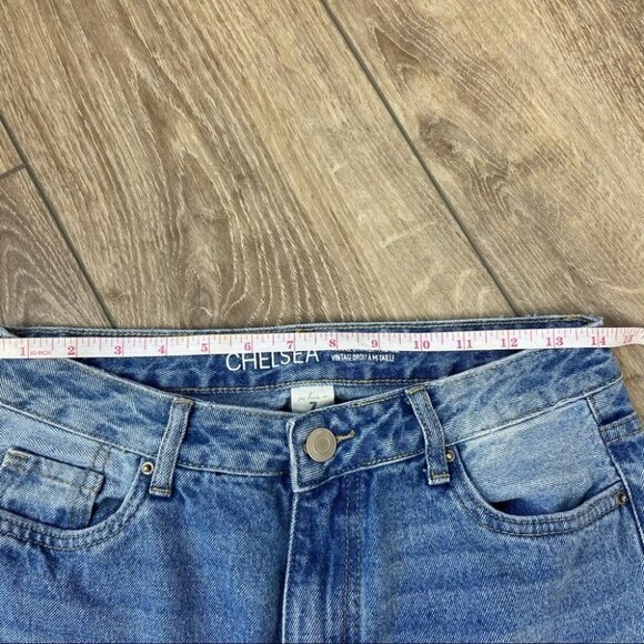 Mandee Chelsea Vintage Straight Mid Rise Jeans - Picture 13 of 15